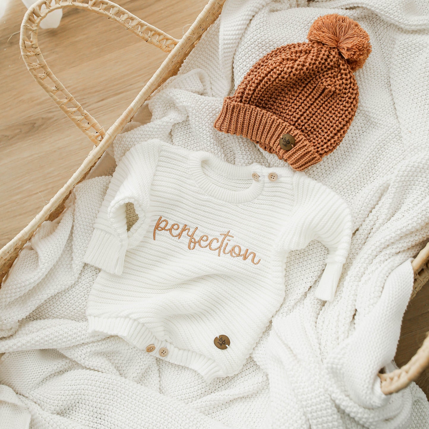 Body Tricot Bebê Milk - Perfection