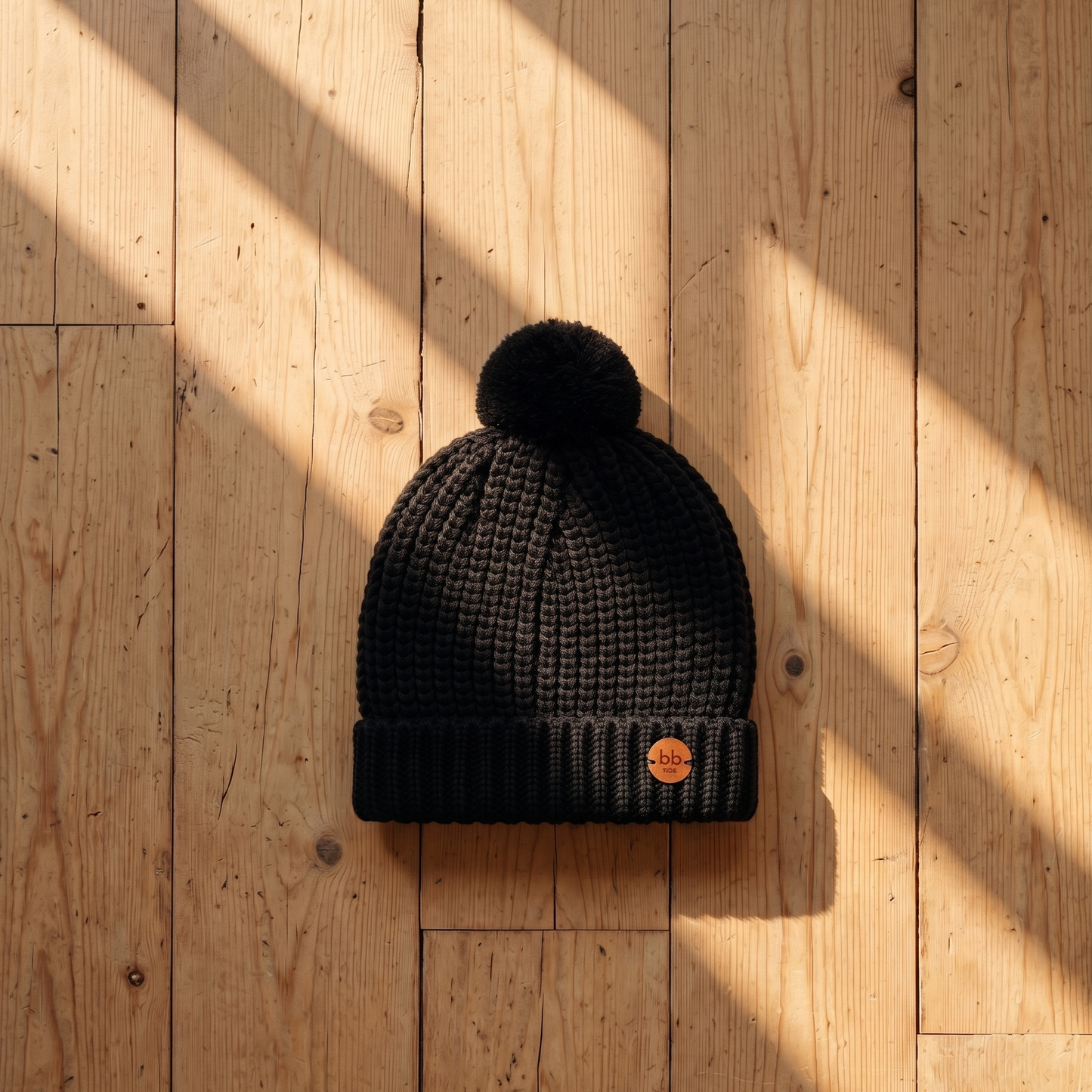 Touca Infantil em Tricot Premium - Preto