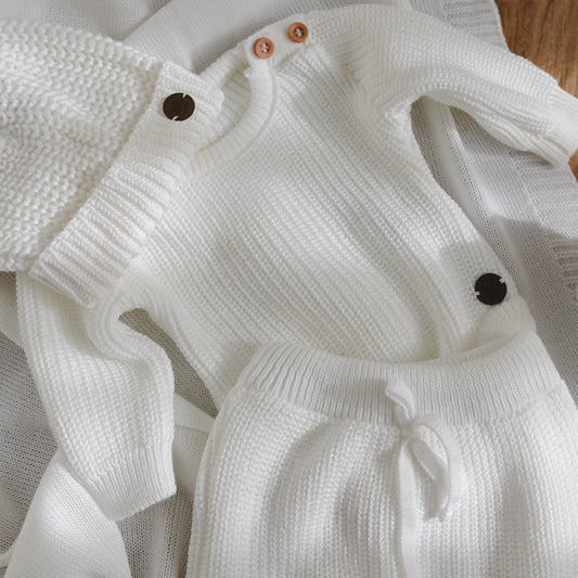 Manta Tricot Classic Bebê Milk