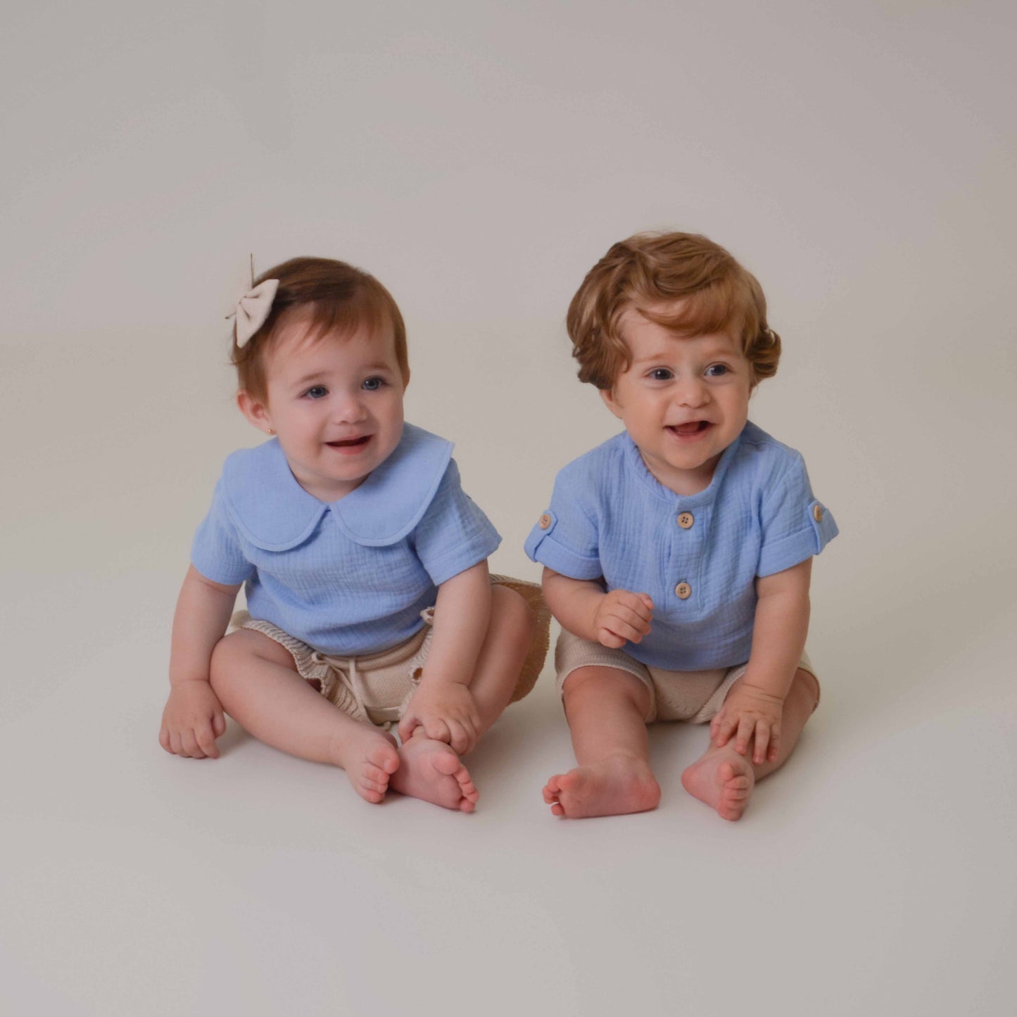Shorts Tricot Areia - Bebê e Infantil