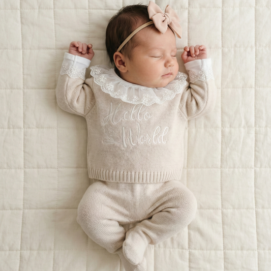 Body Bebê Menina Renda Com Pérolas