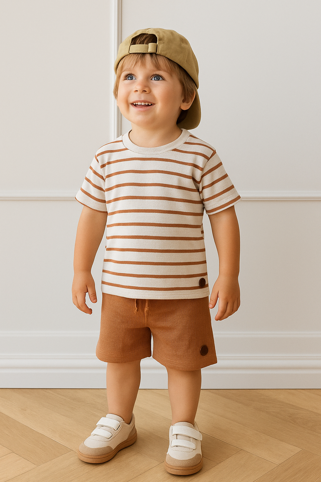 Conjunto em Tricot - Doce de Leite