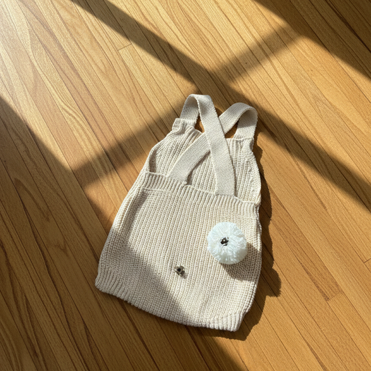 Romper Tricot Páscoa Areia - Unissex