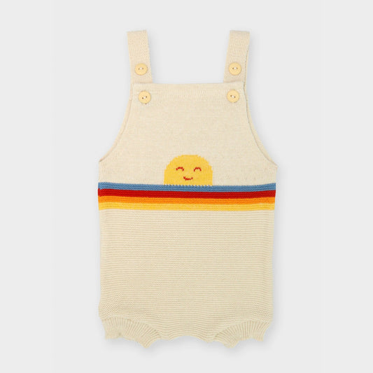 Romper em Tricot - Summer Bege