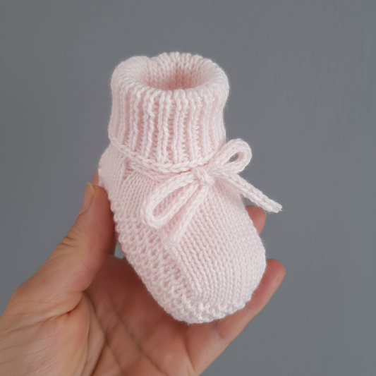 Sapatinho Tricô Maternidade