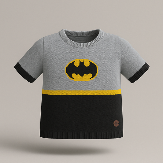 Camiseta Tricot Inspirado no Batman