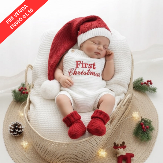 Romper First Christmas - Bebê e Infantil