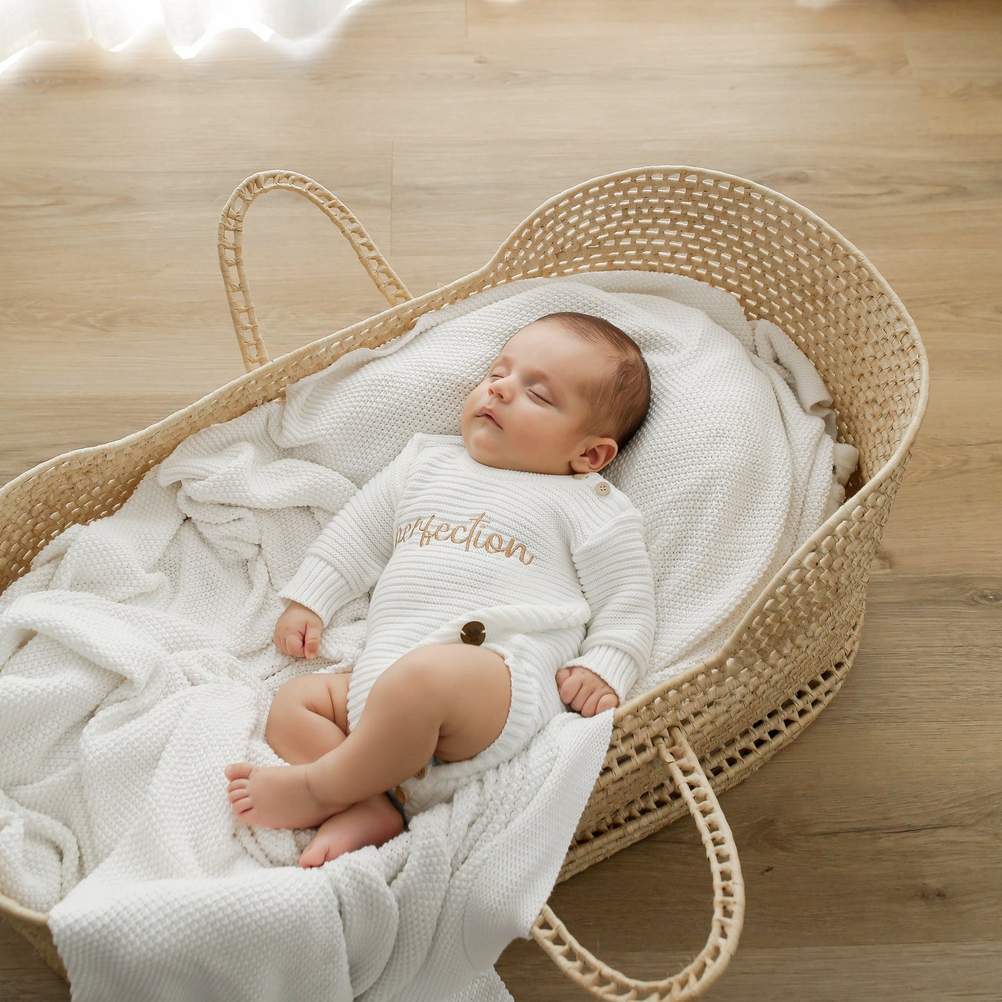 Body Tricot Bebê Milk - Perfection