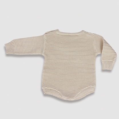 Body Tricot Bebê Areia - I’m Here