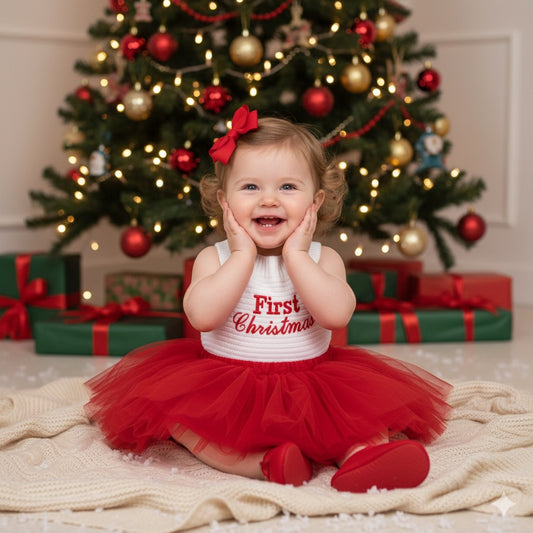 Romper First Christmas - Bebê e Infantil