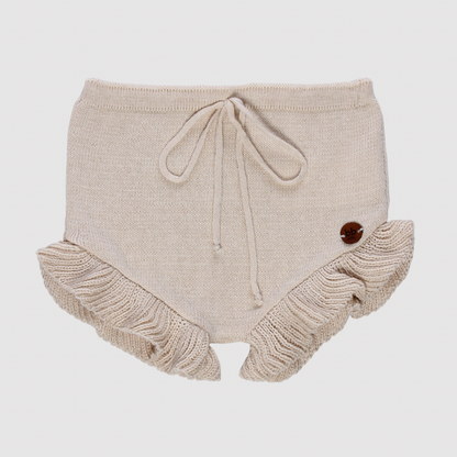 Shorts Tricot Areia - Bebê e Infantil