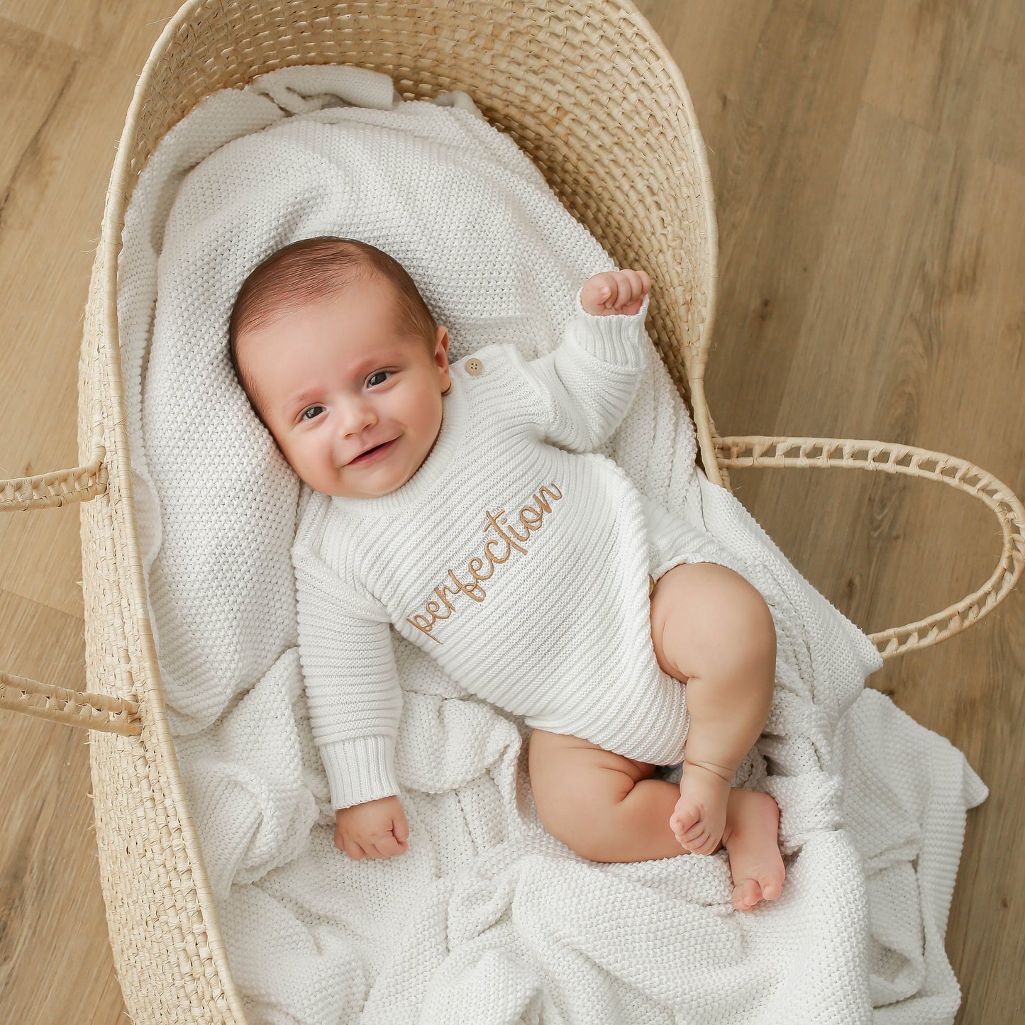 Body Tricot Bebê Milk - Perfection