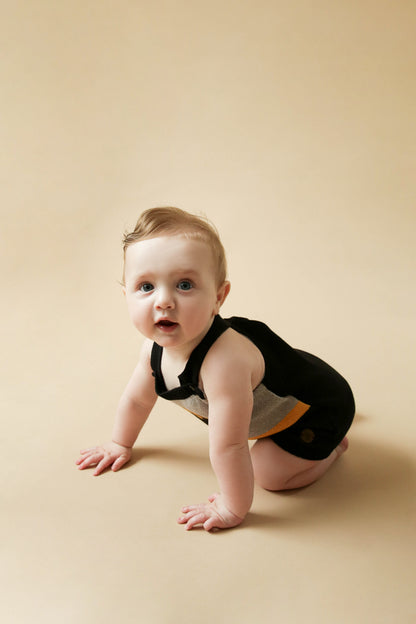 Romper Tricot Inspirado no Batman