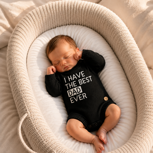 Body Tricot "Best Dad Ever" l Coleção Dia dos Pais