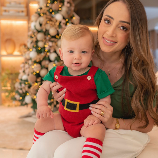 Romper Tricot Noel Natal  - Bebê e Infantil