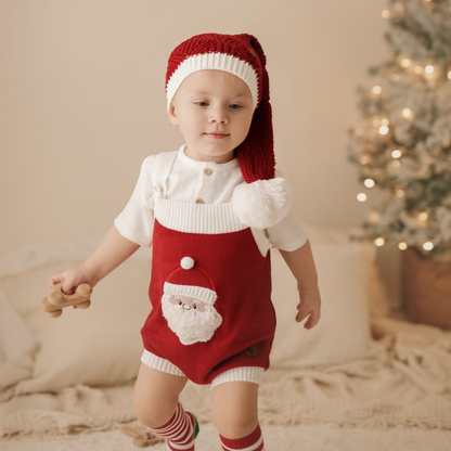 Romper Tricot Papai Noel - Unissex