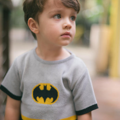 Camiseta Tricot Inspirado no Batman