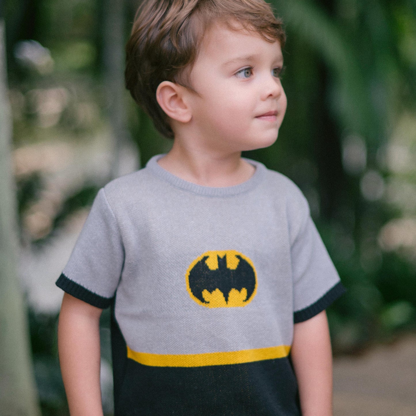 Camiseta Tricot Inspirado no Batman