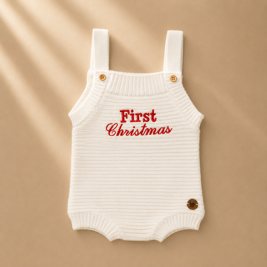 Romper First Christmas - Bebê e Infantil