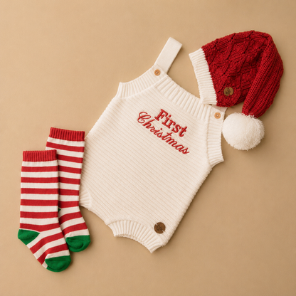 Romper First Christmas - Bebê e Infantil