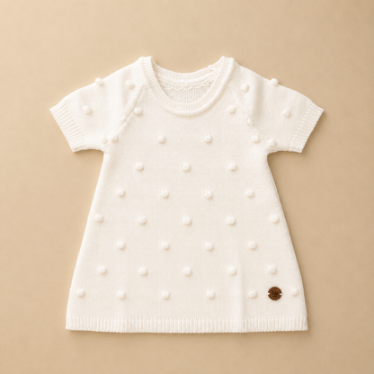 Vestido em Tricot Milk