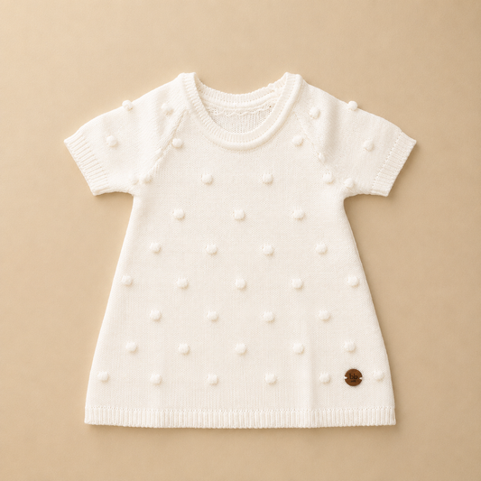 Vestido em Tricot Milk