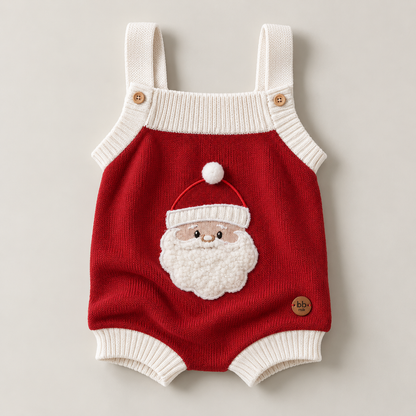 Romper Tricot Papai Noel - Unissex