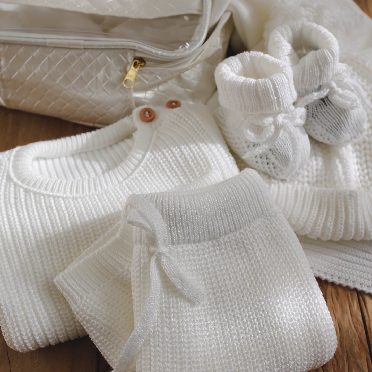 Body Tricot Classic Bebê Milk