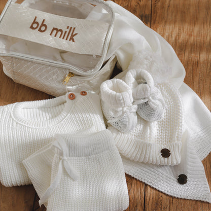Body Tricot Classic Bebê Milk