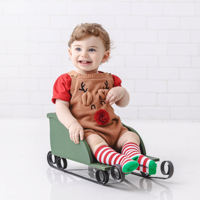Camiseta em Malha Orgânica Vermelha - Bebê e Infantil
