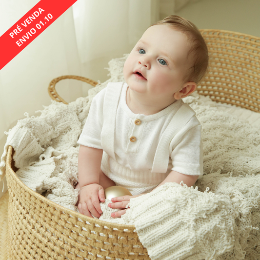 Camisa em Fio Milk -  Bebê e Infantil