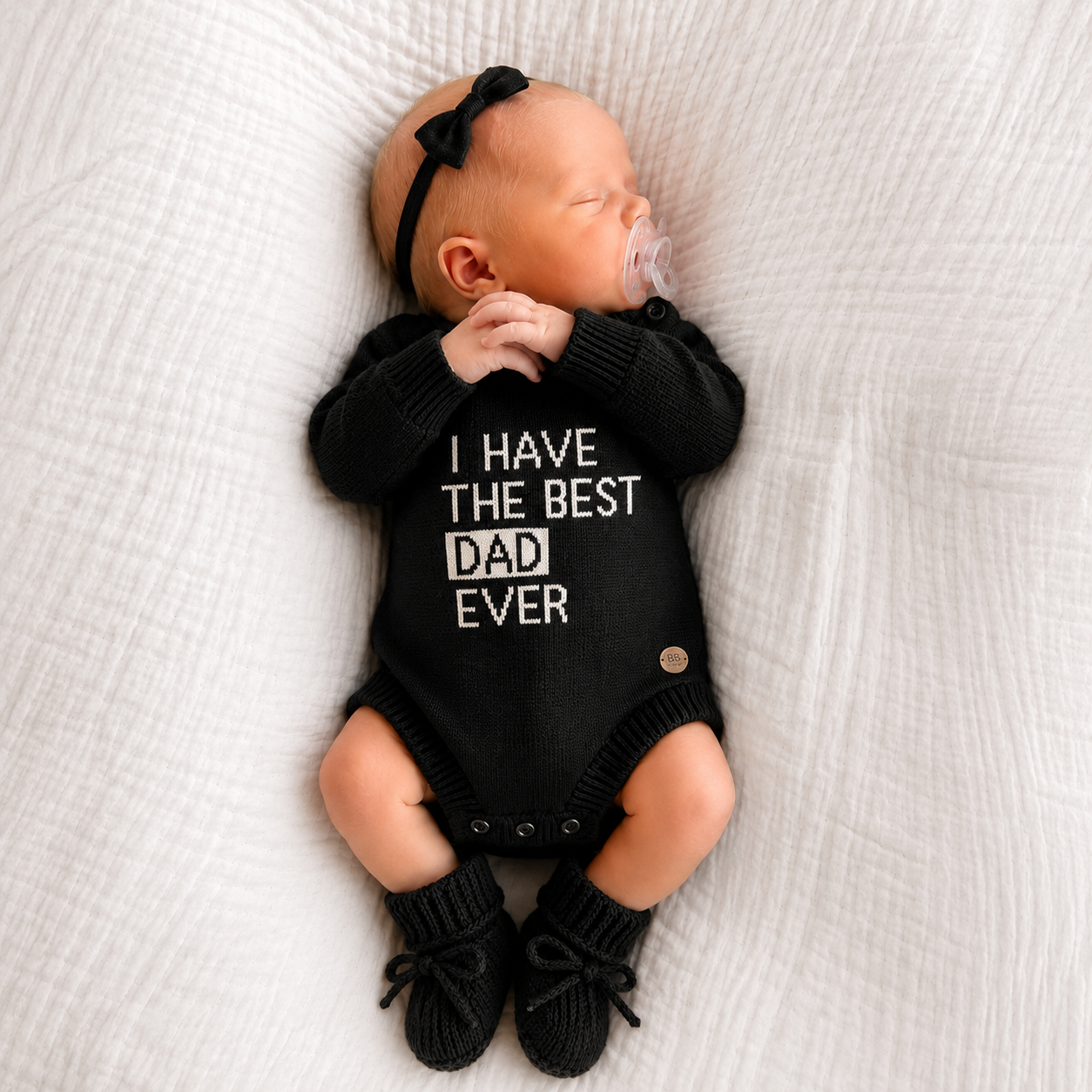 Body Tricot "Best Dad Ever" l Coleção Dia dos Pais