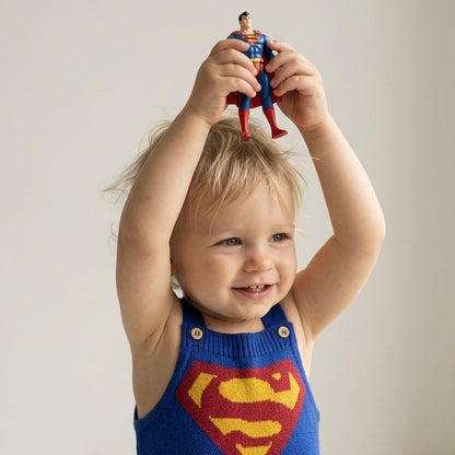 Romper Tricot Inspirado no Superman - Heróis
