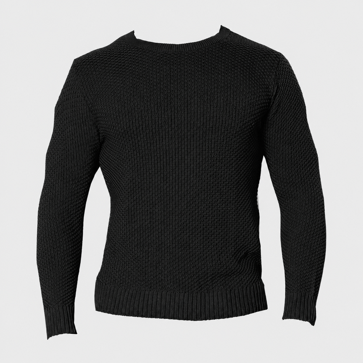 Suéter Tricot Adulto Preto l Especial Dia dos Pais
