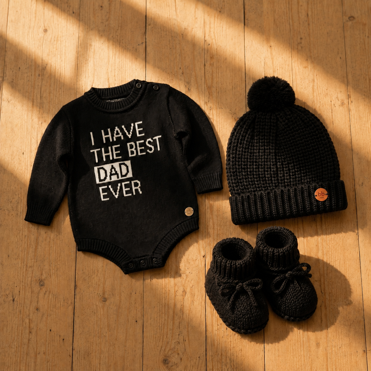 Touca Infantil em Tricot Premium - Preto