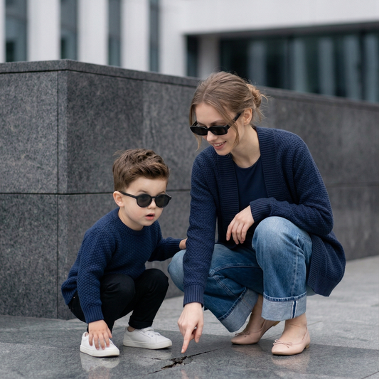 Suéter Tricot Azul Menino - Bebê e Infantil 💙