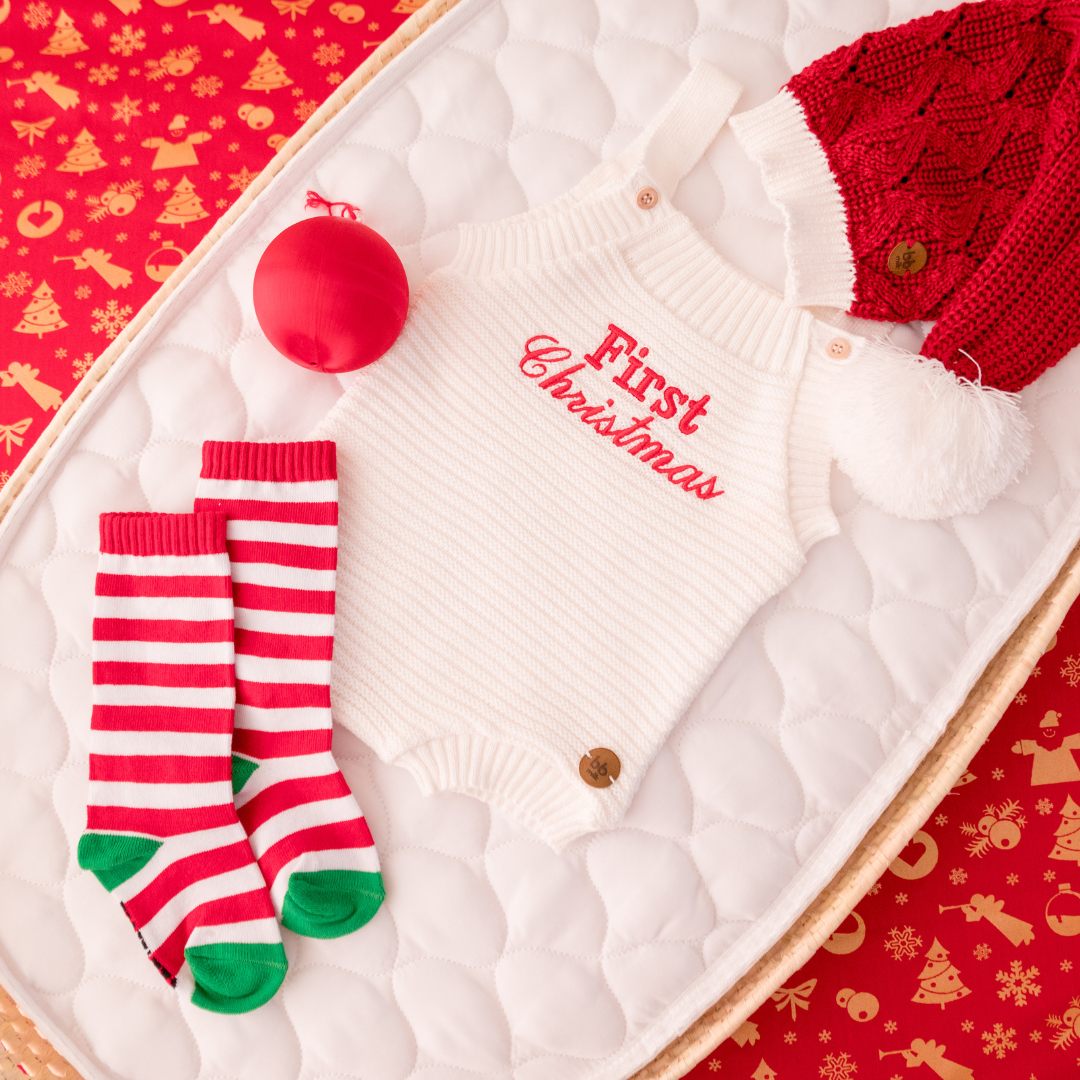 Romper First Christmas - Bebê e Infantil
