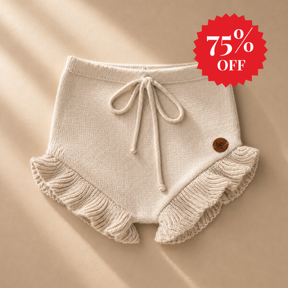 Shorts Tricot Areia - Bebê e Infantil