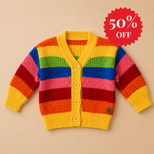 Casaco Tricot Colors - Menina