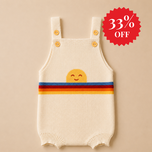 Romper em Tricot - Summer Bege