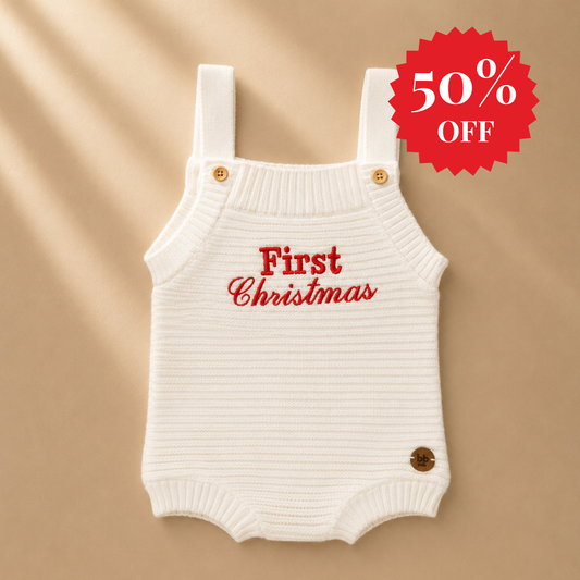 Romper First Christmas - Bebê e Infantil