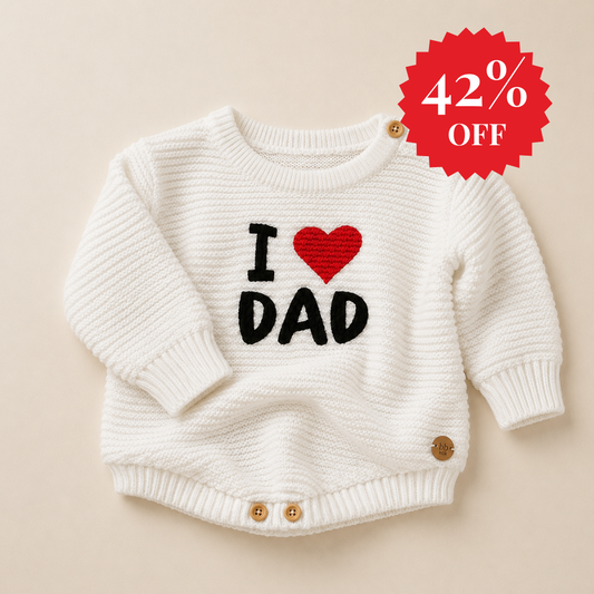 Body Tricot “I ❤️ Dad” - Unissex