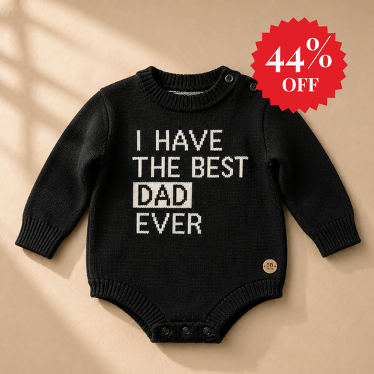 Body Tricot "Best Dad Ever" l Coleção Dia dos Pais