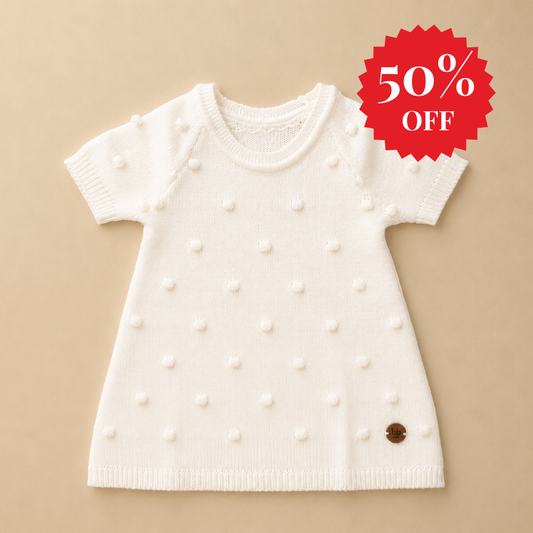 Vestido em Tricot Milk