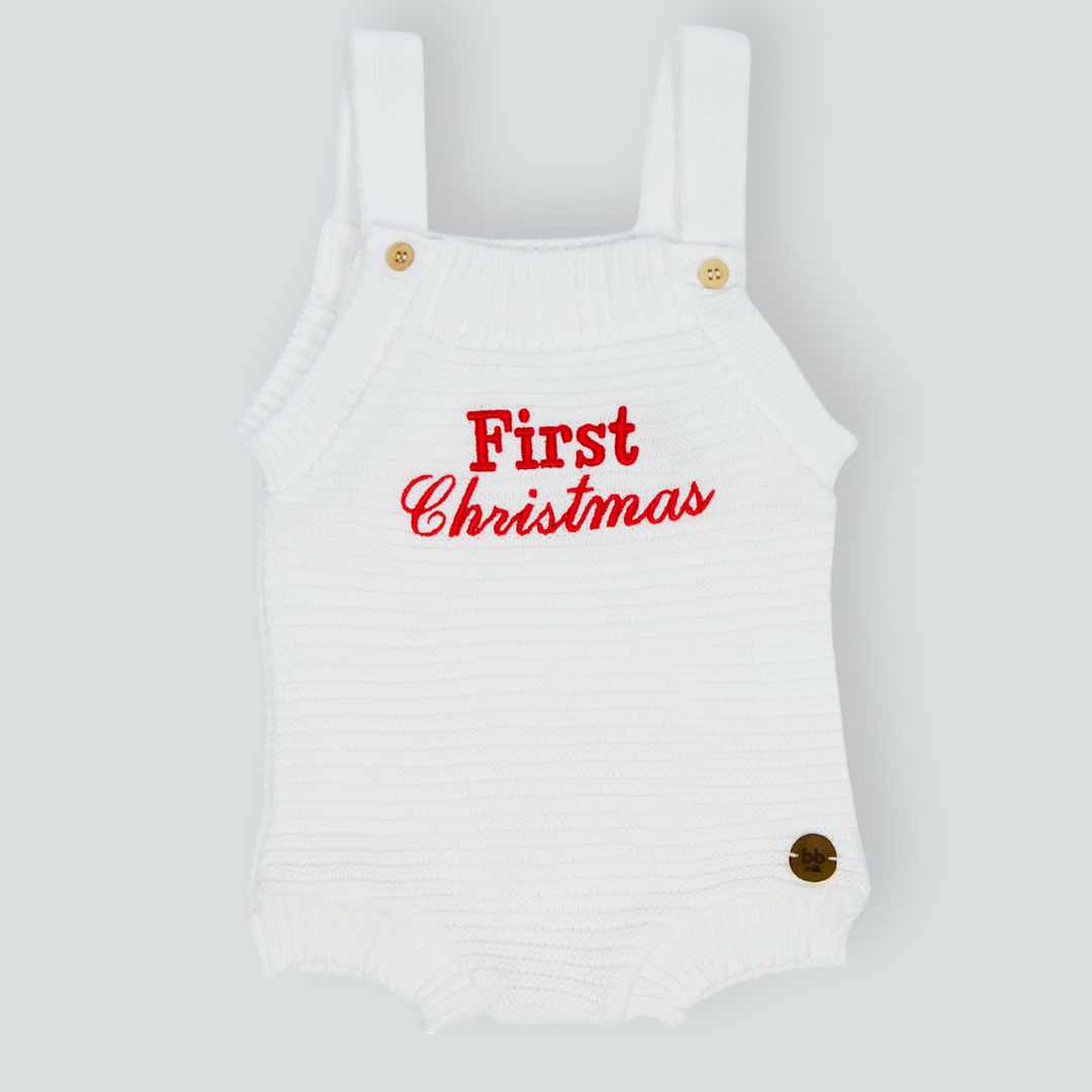 Romper First Christmas - Bebê e Infantil