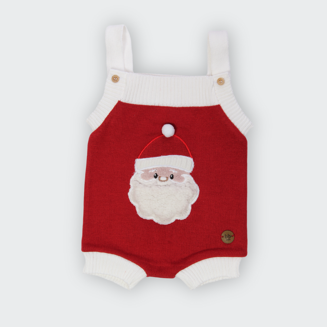 Romper Tricot Papai Noel - Unissex