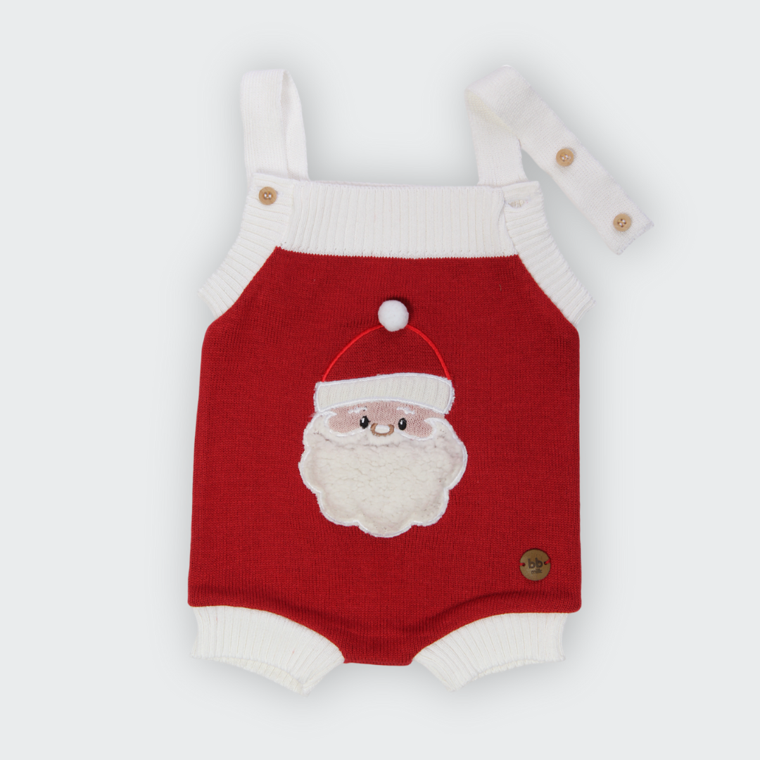 Romper Tricot Papai Noel - Unissex