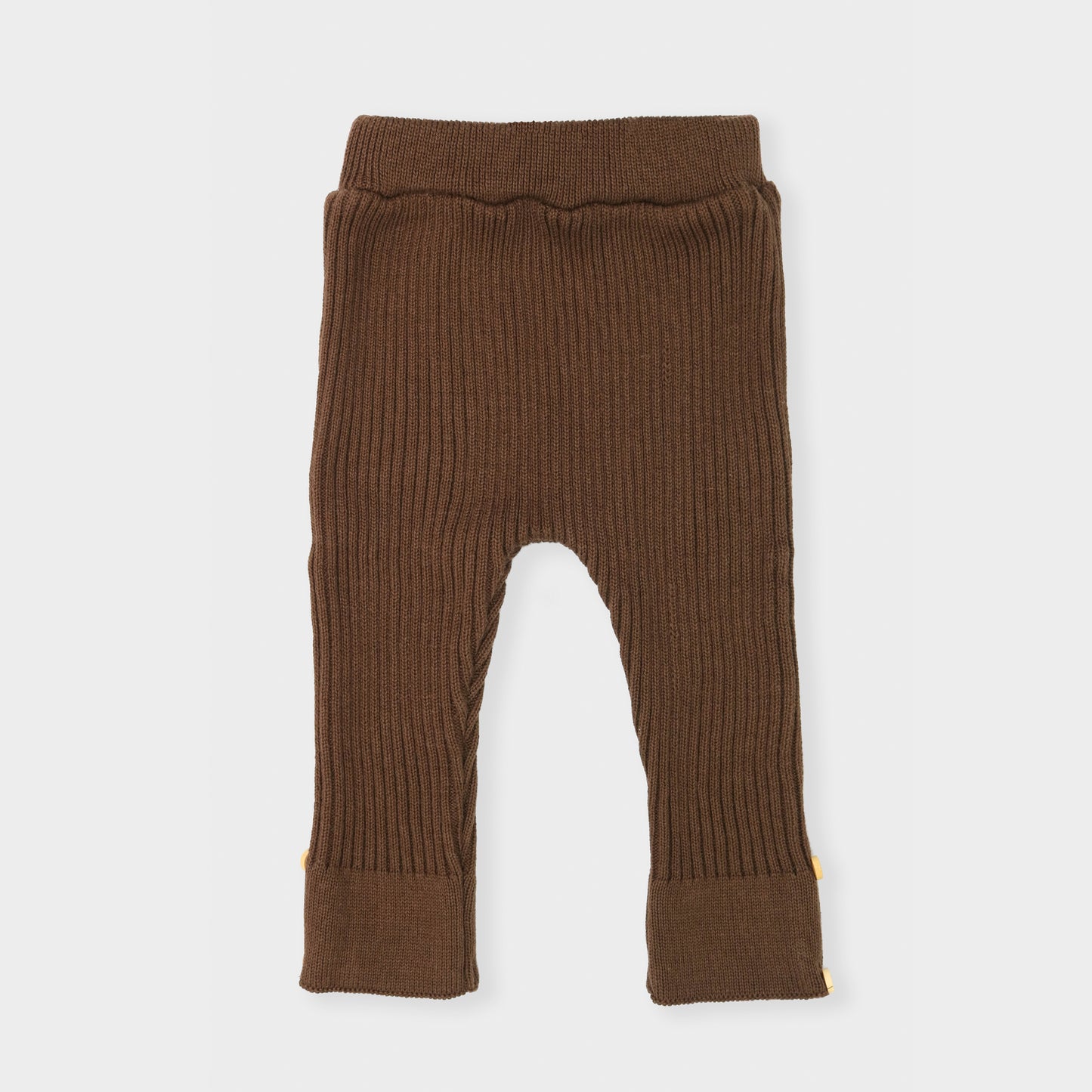 Calça Canelada Tricot - Marrom