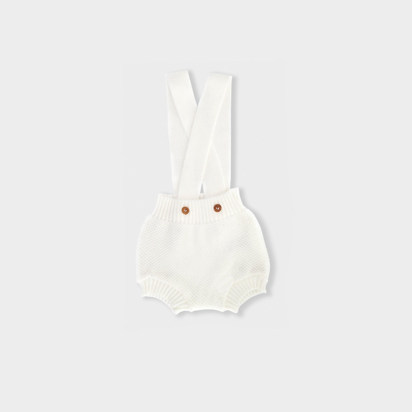 Shorts Suspensório Cris Branco - Suspensório - bb milk