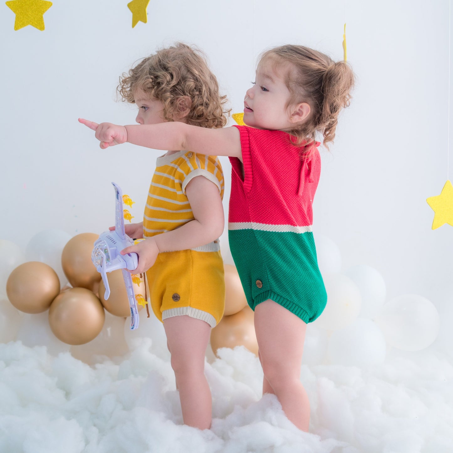 Romper em Tricot - Melancia